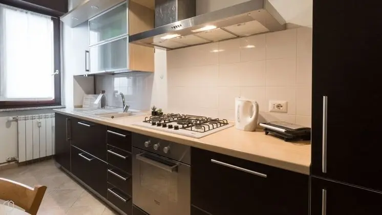 Apart Daire, 1 Büyük (Queen) Boy Yatak ve Çekyat, Mutfak, Şehir Manzaralı