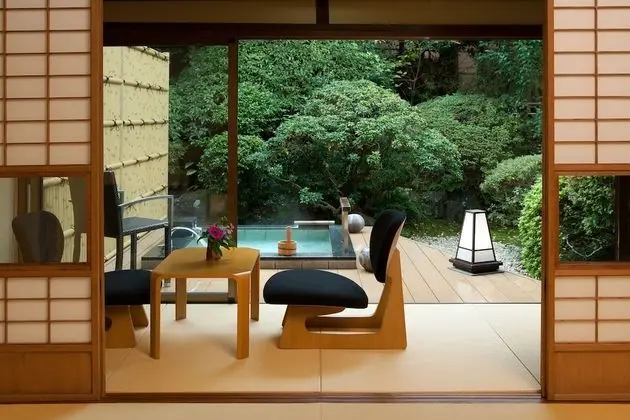Traditional Oda, Avlu Manzaralı (Japanese Style, with Open Air Bath)