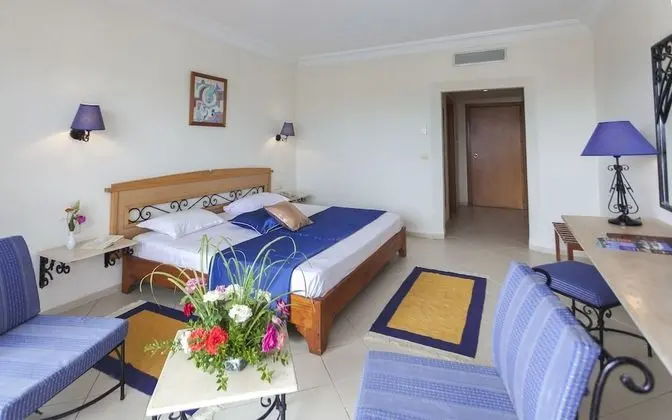 Standard Tek Büyük Yataklı Oda, Balkon, Bahçe Manzaralı
