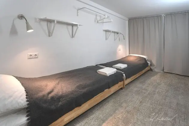 Economy Tek Büyük veya İki Ayrı Yataklı Oda, 2 Tek Kişilik Yatak, Ortak Banyo