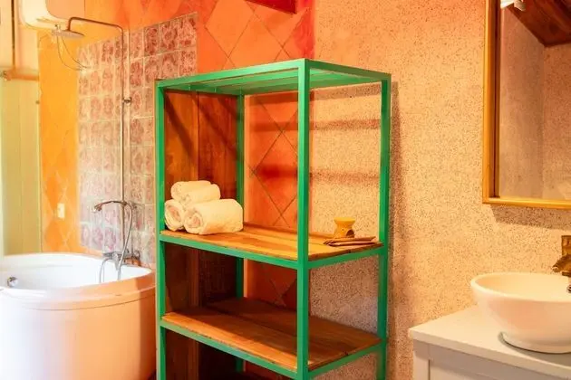 Deluxe Bungalov, 1 Çift Kişilik Yatak