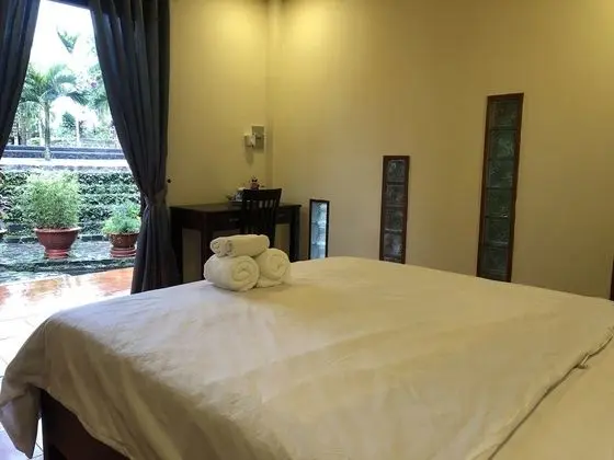 Deluxe Bungalov, 1 Çift Kişilik Yatak