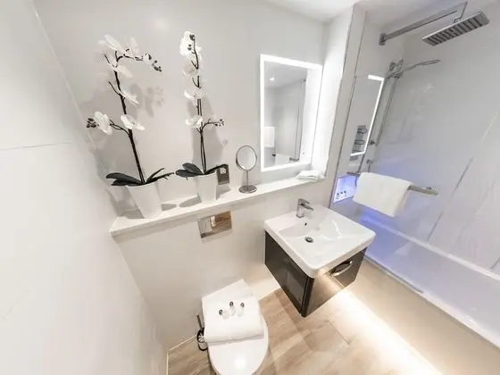 Apart Daire, Özel Banyo (Garden Terrace - Flat 2)