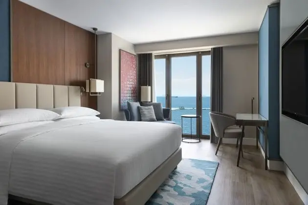 Standart Oda ,Deniz Manzaralı,Tek Büyük Yataklı