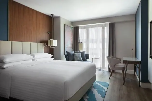 Standart Şehir Manzaralı Tek Büyük Yataklı Oda