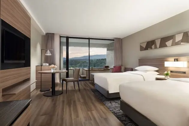Deluxe Oda, 2 Tek Kişilik Yatak, Sigara İçilmez, Bahçe Manzaralı (Outside Hot Spring)