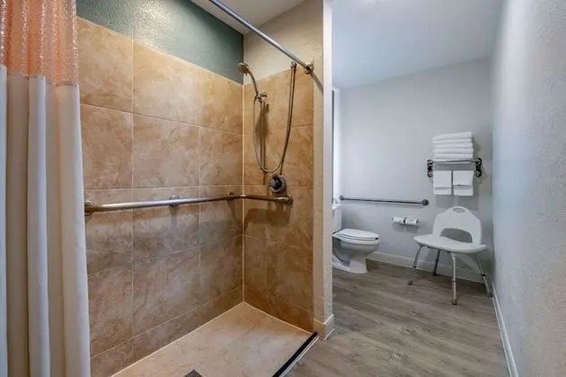 Oda, 2 Büyük (Queen) Boy Yatak, Engellilere Uygun, Sigara İçilmez (Accessible Tub)