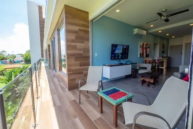 Luxury Daire, 2 Yatak Odası, Okyanus Manzaralı (In Gated Community, 2 BDRM, 2 BTHRM)