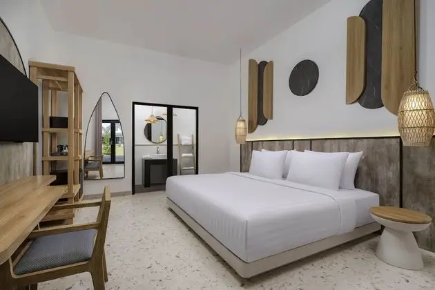 Deluxe Tek Büyük veya İki Ayrı Yataklı Oda, Bahçe Manzaralı