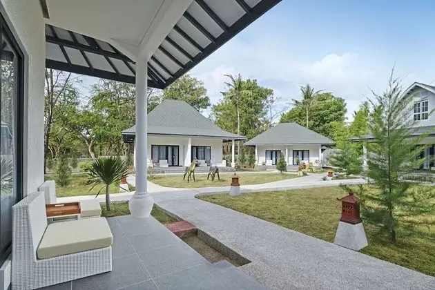 Deluxe Tek Büyük veya İki Ayrı Yataklı Oda, Bahçe Manzaralı