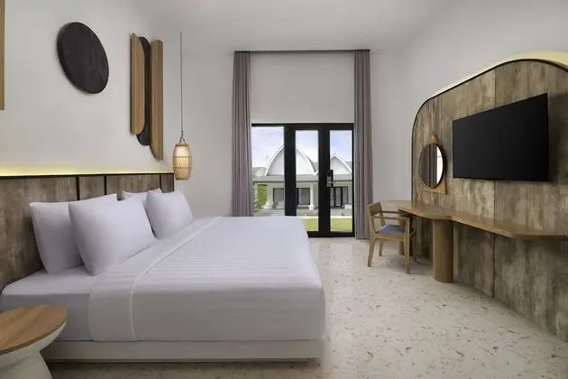 Deluxe Üç Kişilik Oda, Bahçe Manzaralı