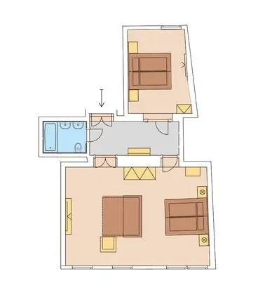 Süit, 2 Yatak Odası (85 m2)
