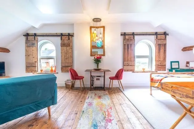 Exclusive Stüdyo, Banyolu/Duşlu, Bahçe Manzaralı (The Rafters)