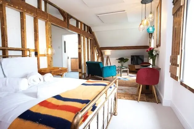 Exclusive Stüdyo, Banyolu/Duşlu, Bahçe Manzaralı (The Rafters)