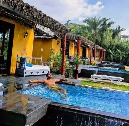 Deluxe Bungalov, Kişiye Özel Havuzlu, Bahçe Manzaralı