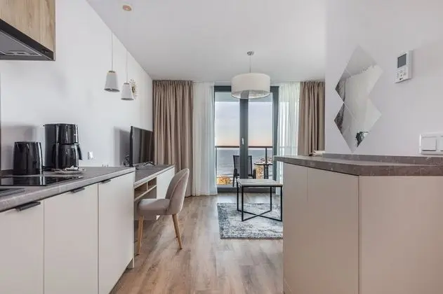 Stüdyo, Balkon, Deniz Manzaralı