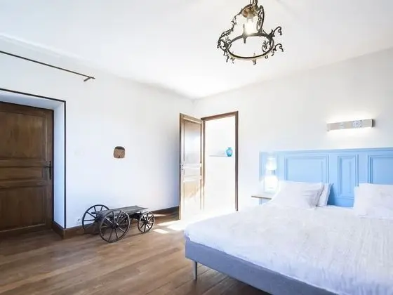 Deluxe Tek Büyük Yataklı Oda, Banyolu/Duşlu, Bahçe Manzaralı (Avec Hammam)