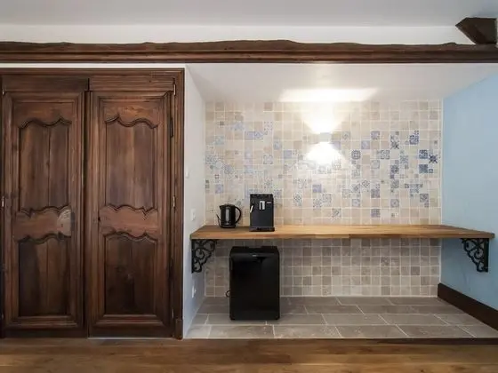 Deluxe Tek Büyük Yataklı Oda, Banyolu/Duşlu, Bahçe Manzaralı (Avec Hammam)