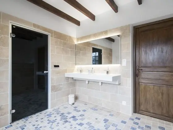 Deluxe Tek Büyük Yataklı Oda, Banyolu/Duşlu, Bahçe Manzaralı (Avec Hammam)