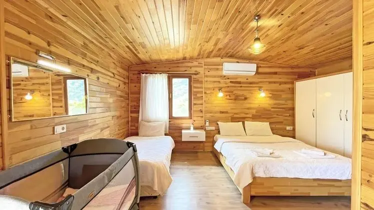 Bungalow 3 Kişilik Oda, Bahçe Manzaralı, 1. Kat