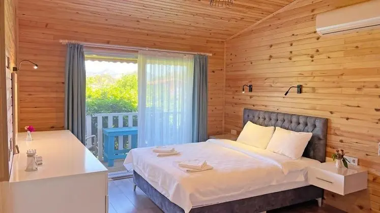 Bungalow 3 Kişilik Oda, Bahçe Manzaralı, 1. Kat