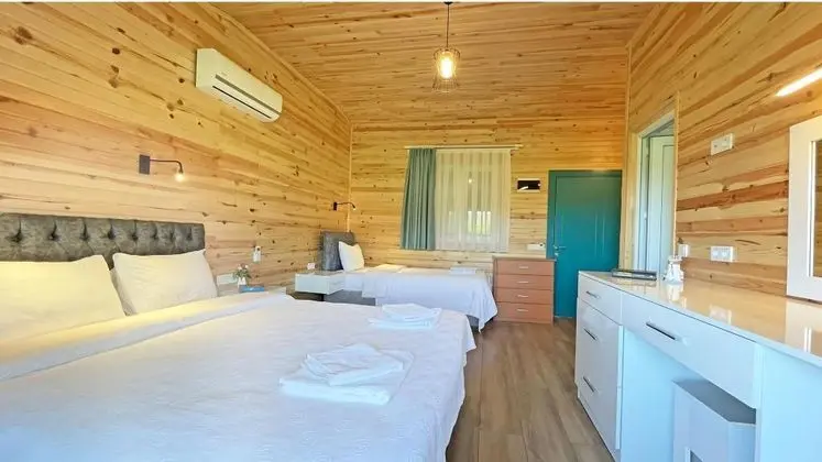 Bungalow 3 Kişilik Oda, Bahçe Manzaralı, 1. Kat