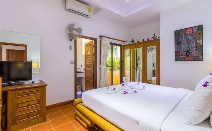 Villa, 4 Yatak Odası, Balkon