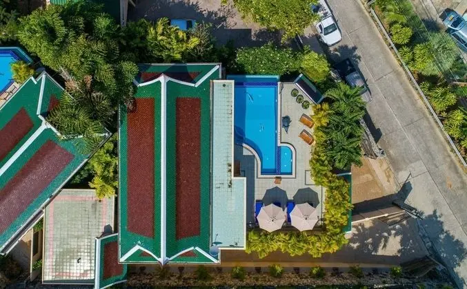 Villa, 4 Yatak Odası, Balkon
