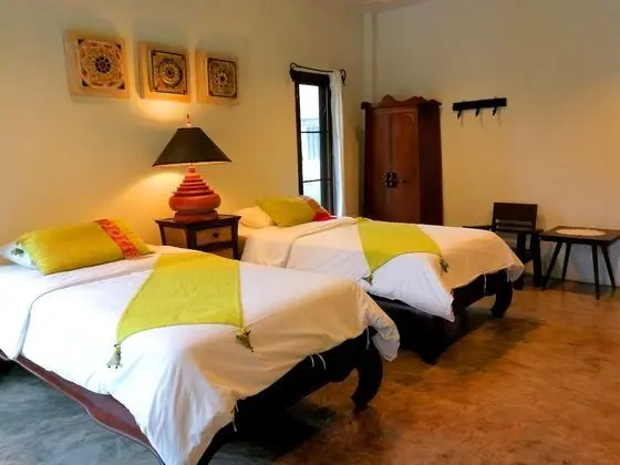 Superior Tek Büyük veya İki Ayrı Yataklı Oda, Bahçe Manzaralı, Bahçeli