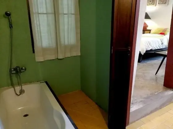 Superior Tek Büyük veya İki Ayrı Yataklı Oda, Bahçe Manzaralı, Bahçeli