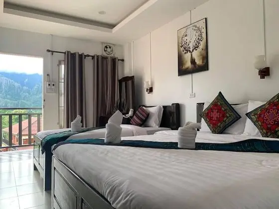 Deluxe Tek Büyük Yataklı Oda, Dağ Manzaralı
