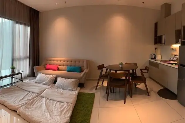 Apart Daire, 2 Yatak Odası (Crib 1, Level 23)