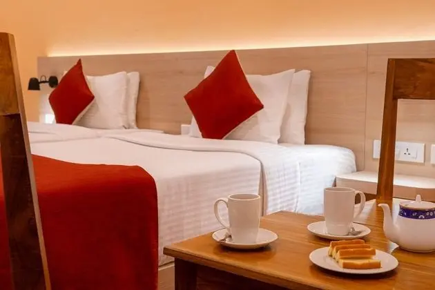 Deluxe Tek Büyük veya İki Ayrı Yataklı Oda, Bahçe Manzaralı