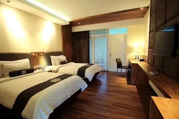 Deluxe Kır Evi, 2 Tek Kişilik Yatak, Bahçe Manzaralı