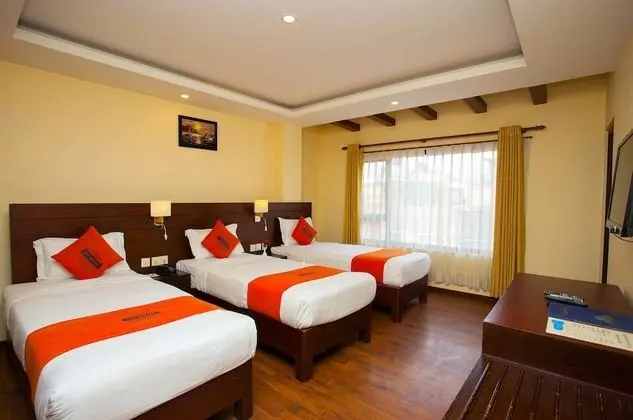 Deluxe Üç Kişilik Oda, 3 Tek Kişilik Yatak