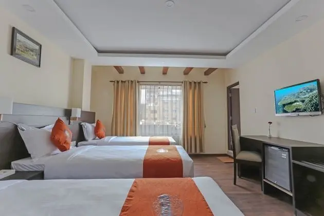 Deluxe Üç Kişilik Oda, 3 Tek Kişilik Yatak