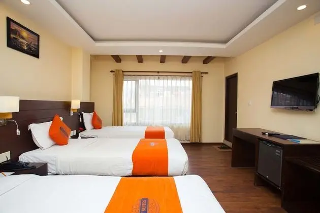 Deluxe Üç Kişilik Oda, 3 Tek Kişilik Yatak