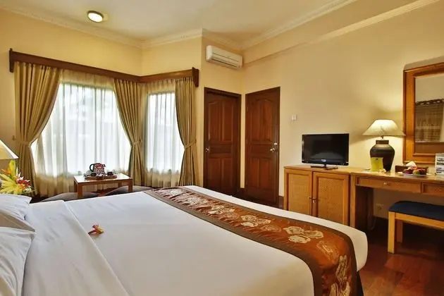 Deluxe Tek Büyük Yataklı Oda, Bahçe Manzaralı