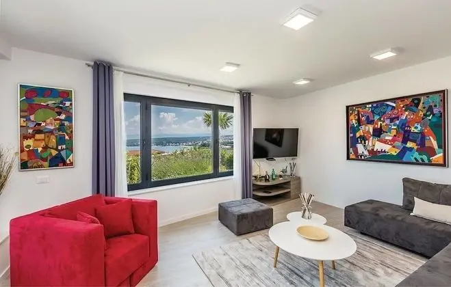 Luxury Apart Daire, 2 Yatak Odası, Deniz Manzaralı, Zemin Kat