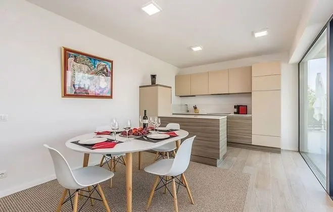 Luxury Apart Daire, 2 Yatak Odası, Deniz Manzaralı, Zemin Kat
