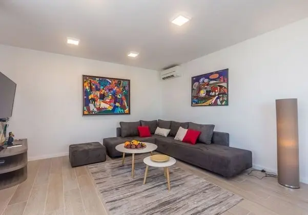 Luxury Apart Daire, 2 Yatak Odası, Deniz Manzaralı, Zemin Kat