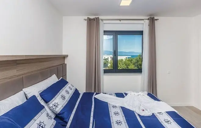Luxury Apart Daire, 2 Yatak Odası, Balkon, Deniz Manzaralı