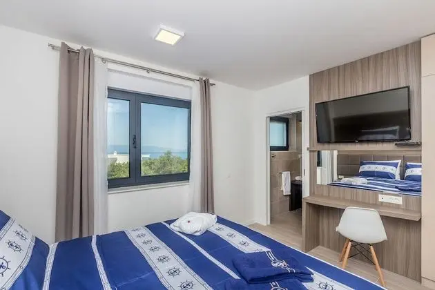 Luxury Apart Daire, 2 Yatak Odası, Balkon, Deniz Manzaralı