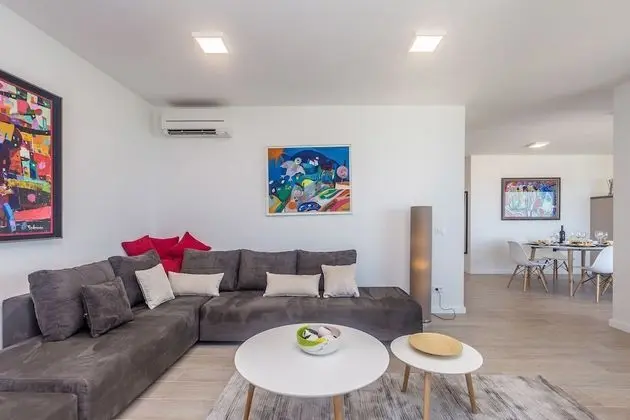 Luxury Apart Daire, 2 Yatak Odası, Balkon, Deniz Manzaralı