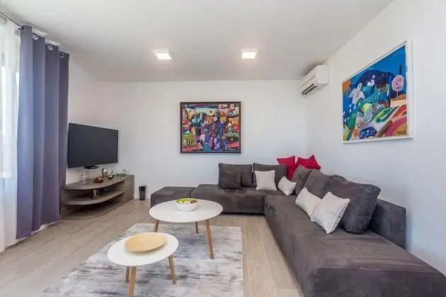 Luxury Apart Daire, 2 Yatak Odası, Balkon, Deniz Manzaralı