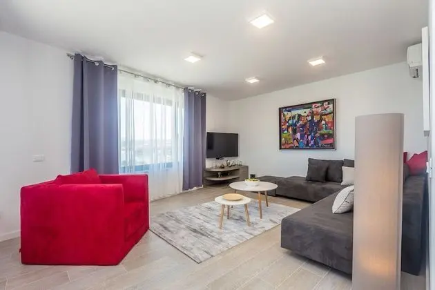 Luxury Apart Daire, 2 Yatak Odası, Balkon, Deniz Manzaralı