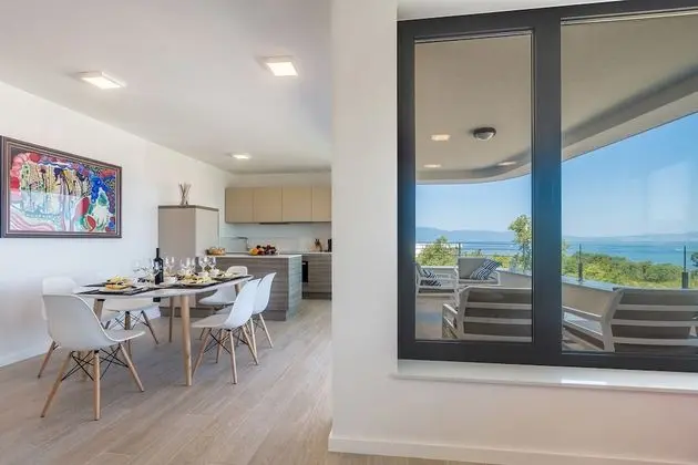 Luxury Apart Daire, 2 Yatak Odası, Balkon, Deniz Manzaralı