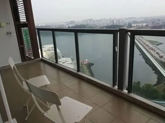 City Apart Daire, 2 Yatak Odası, Deniz Manzaralı