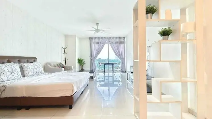 Standard Stüdyo, 1 En Büyük (King) Boy Yatak, Balkon, Şehir Manzaralı
