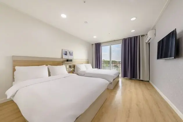Deluxe İki Ayrı Yataklı Oda, 2 Çift Kişilik Yatak, Sigara İçilmez (Sunrise View)
